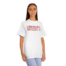 Load image into Gallery viewer, Lawrence HS Soccer shirt with Chester on the back (American Apparel)