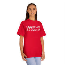 Load image into Gallery viewer, Lawrence HS Soccer shirt with Chester on the back (American Apparel)