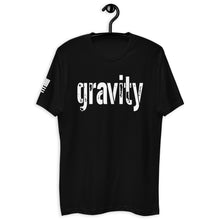 Load image into Gallery viewer, Gravity White Font with flag