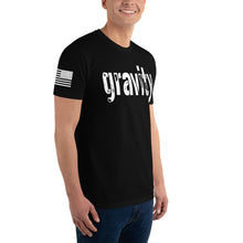 Load image into Gallery viewer, Gravity White Font with flag