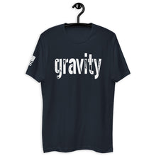 Load image into Gallery viewer, Gravity White Font with flag