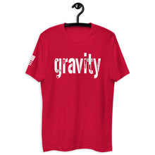 Load image into Gallery viewer, Gravity White Font with flag