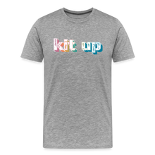 Load image into Gallery viewer, rainbow kitup chest - heather gray