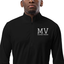 Load image into Gallery viewer, Mill Valley Silver Stars 1/4 zip Adidas