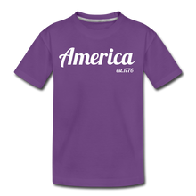 Load image into Gallery viewer, Youth - America Logo - Basic Issue - purple