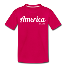 Load image into Gallery viewer, Youth - America Logo - Basic Issue - dark pink