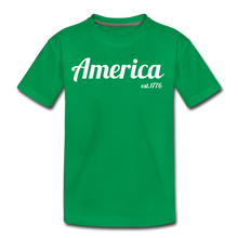 Load image into Gallery viewer, Youth - America Logo - Basic Issue - kelly green