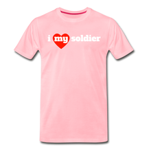 Load image into Gallery viewer, i love my soldier (red heart) - pink