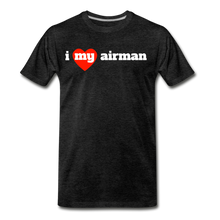 Load image into Gallery viewer, i love my airman - charcoal gray