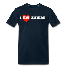 Load image into Gallery viewer, i love my airman - deep navy