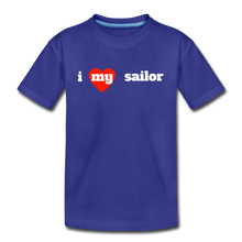 Load image into Gallery viewer, I love my sailor (Y) - royal blue