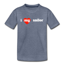 Load image into Gallery viewer, I love my sailor (Y) - heather blue