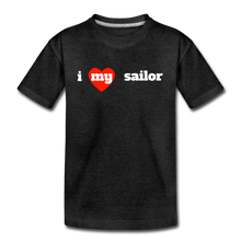Load image into Gallery viewer, I love my sailor (Y) - charcoal gray