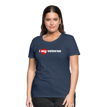 Load image into Gallery viewer, I love my veteran - navy