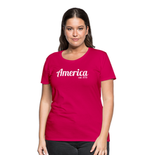 Load image into Gallery viewer, America '76 (Women's Short Sleeve) - dark pink