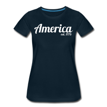 Load image into Gallery viewer, America '76 (Women's Short Sleeve) - deep navy
