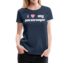 Load image into Gallery viewer, I love my paratrooper (W) - navy
