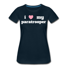 Load image into Gallery viewer, I love my paratrooper (W) - deep navy