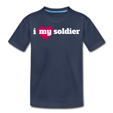 Load image into Gallery viewer, i love my soldier (Y) - navy