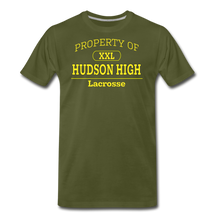 Load image into Gallery viewer, Hudson High, Lacrosse (Gold) - olive green