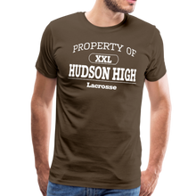 Load image into Gallery viewer, Men's Premium T-Shirt (White lettering) - noble brown