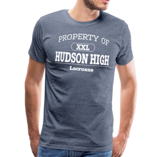 Load image into Gallery viewer, Men's Premium T-Shirt (White lettering) - heather blue