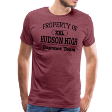 Load image into Gallery viewer, Hudson High, Bayonet Team - heather burgundy