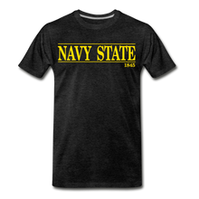 Load image into Gallery viewer, Navy State, 1845 (Gold font) - charcoal gray