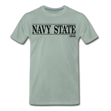 Load image into Gallery viewer, Navy State 1845, (Black Font) - steel green