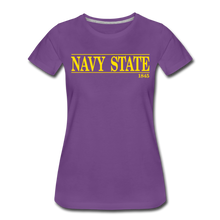 Load image into Gallery viewer, Navy State, 1845 (W), (Gold Font) - purple