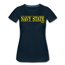 Load image into Gallery viewer, Navy State, 1845 (W), (Gold Font) - deep navy