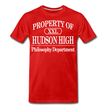 Load image into Gallery viewer, Hudson High, Philosophy Dept. - red