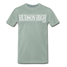 Load image into Gallery viewer, Hudson High, Dept of Philosophy back - steel green