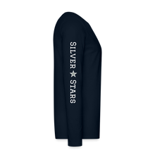 Load image into Gallery viewer, Mill Valley LS with MV on front flex print SS on R/S - deep navy