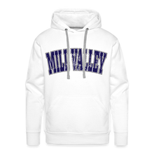 Load image into Gallery viewer, Mill Valley Distressed Sweatshirt (Jaguars sleeve) - white