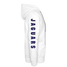 Load image into Gallery viewer, Mill Valley Distressed Sweatshirt (Jaguars sleeve) - white