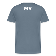 Load image into Gallery viewer, MV Jaguars simple front with MV on back - steel blue
