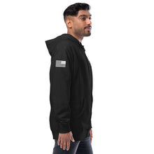 Load image into Gallery viewer, Unisex fleece zip up hoodie