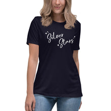 Load image into Gallery viewer, MV Silver Stars Relaxed Tee (Women's Bella Canvas 6400)