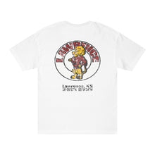 Load image into Gallery viewer, Lawrence HS Soccer shirt with Chester on the back (American Apparel)
