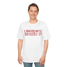 Load image into Gallery viewer, Lawrence Soccer Shirt with Chester on the back (District Brand)
