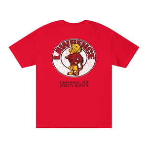 Lawrence HS Soccer shirt with Chester on the back (American Apparel)
