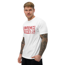 Load image into Gallery viewer, Lawrence HS white with red lettering and Chester on back (100% cotton)
