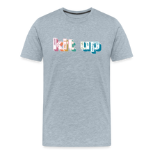 Load image into Gallery viewer, rainbow kitup chest - heather ice blue
