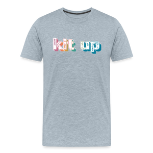 rainbow kitup chest - heather ice blue