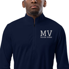 Load image into Gallery viewer, Mill Valley Silver Stars 1/4 zip Adidas
