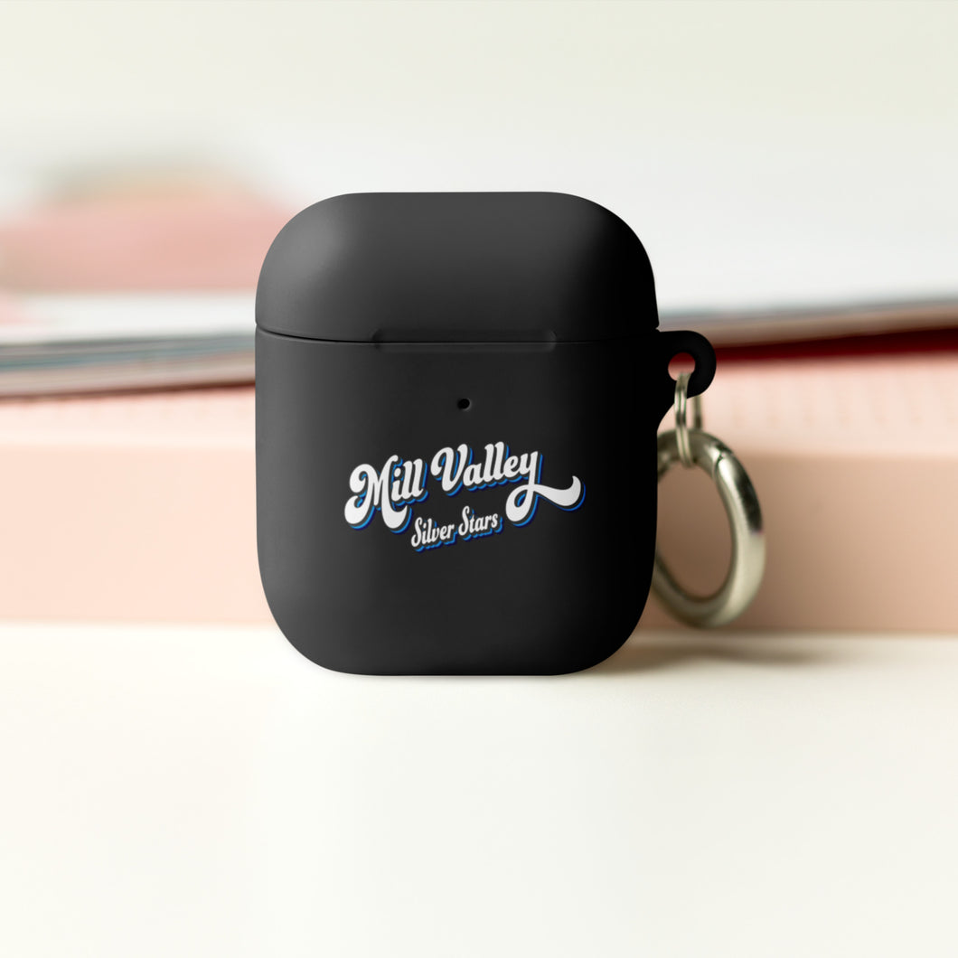 Mill Valley Silver Stars Airpods Case