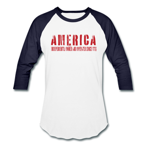 America, 3/4 Shirt - white/navy