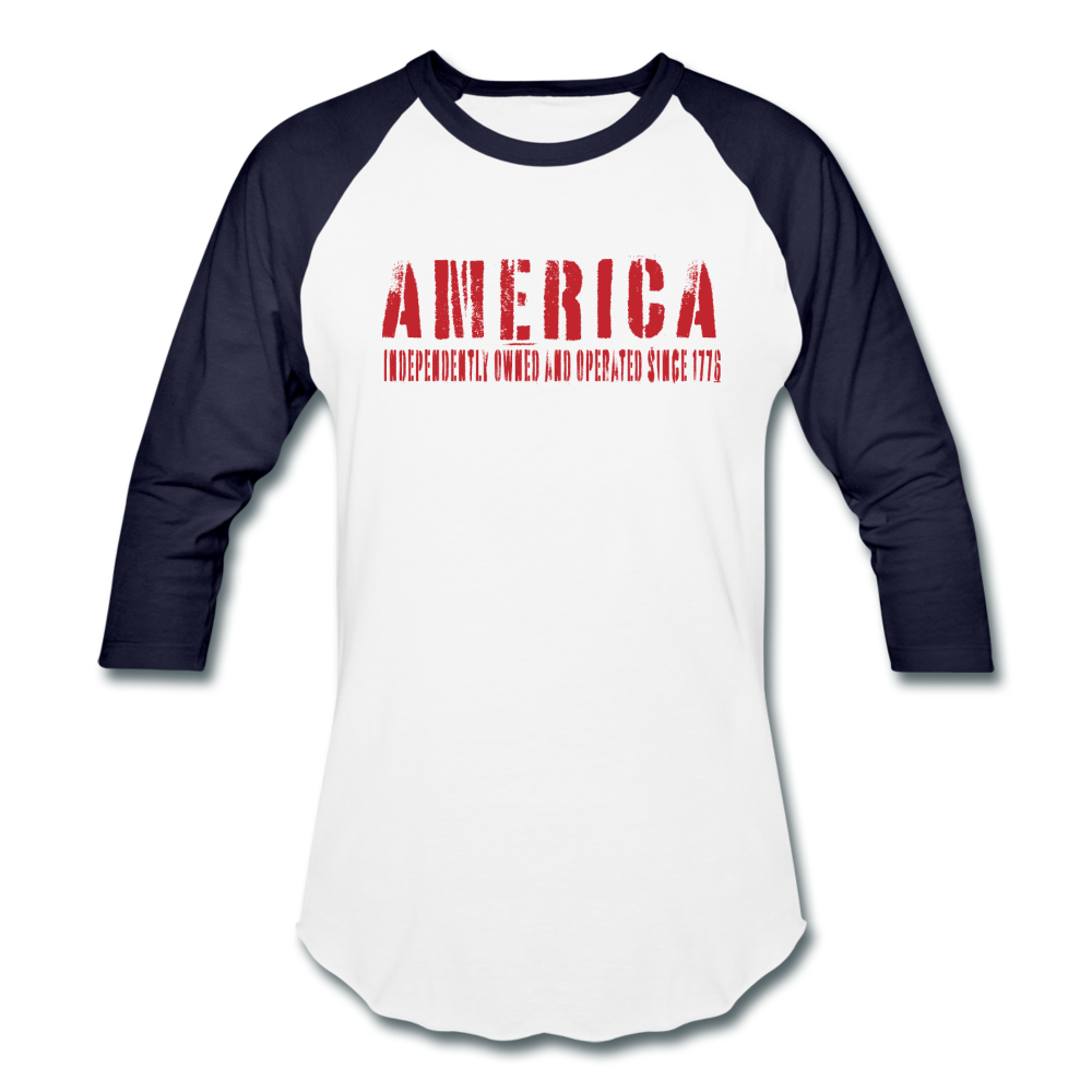 America, 3/4 Shirt - white/navy