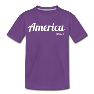 Youth - America Logo - Basic Issue - purple